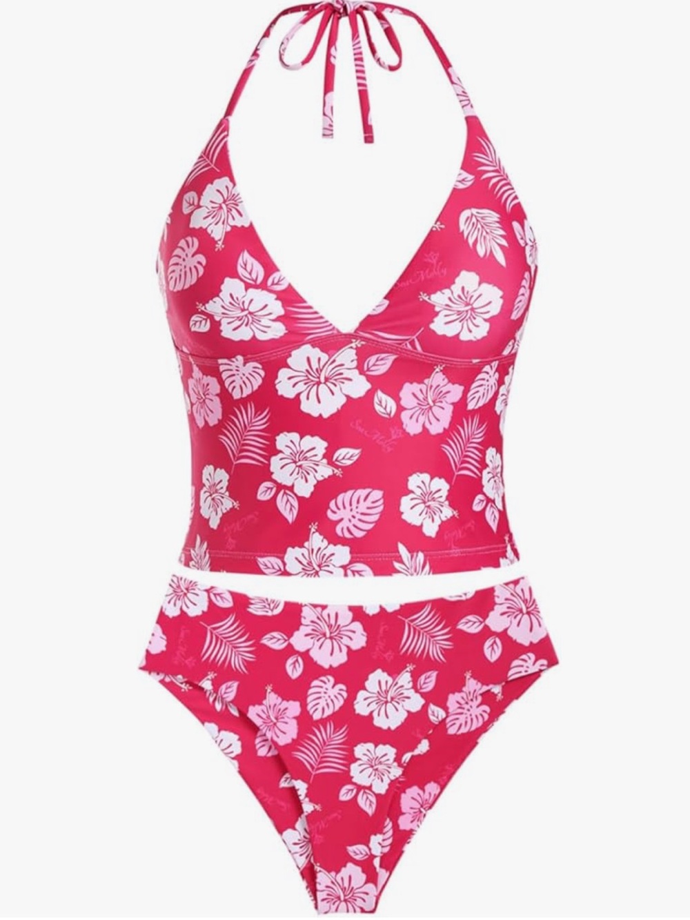 Women’s Floral Tankini Set